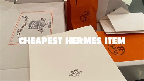 hermes cheap|Hermes cheapest item.